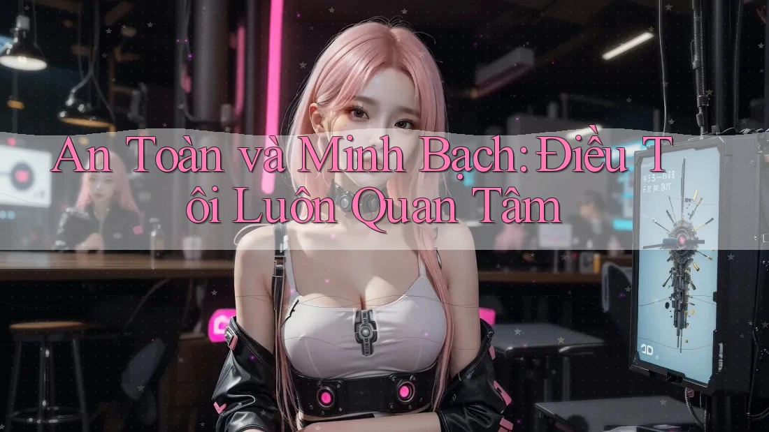 An Toàn và Minh Bạch: Điều Tôi Luôn Quan Tâm An Toàn và Minh Bạch: Điều Tôi Luôn Quan Tâm