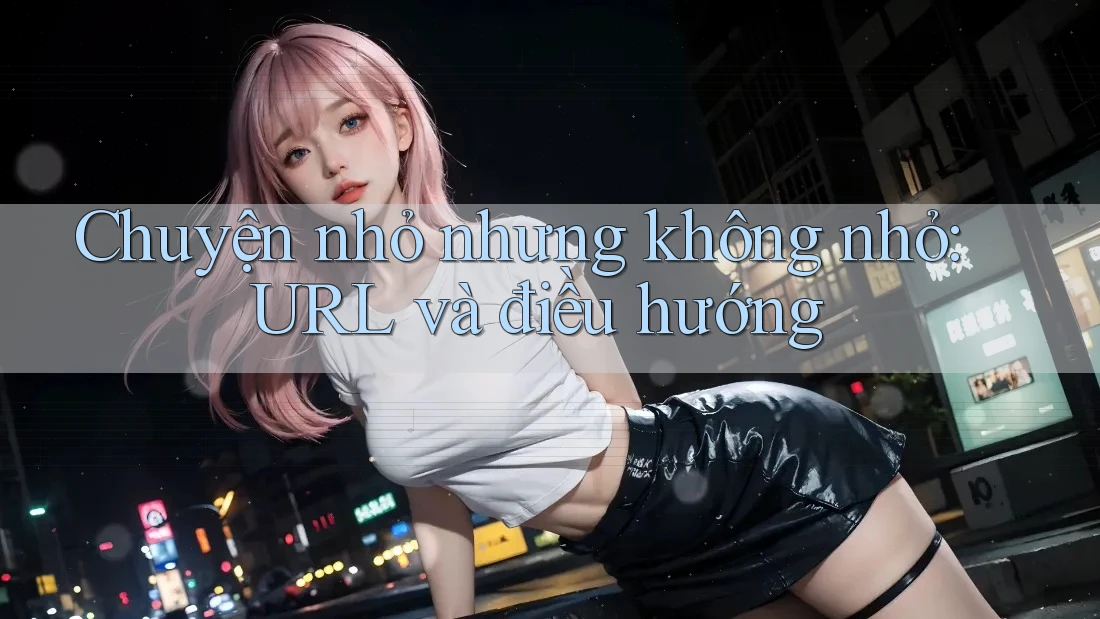 Chuyện nhỏ nhưng không nhỏ: URL và điều hướng