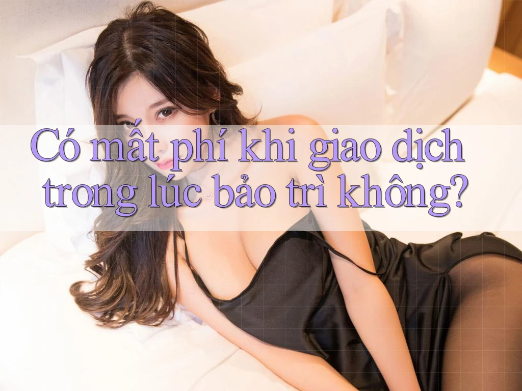 Có mất phí khi giao dịch trong lúc bảo trì không? Có mất phí khi giao dịch trong lúc bảo trì không?