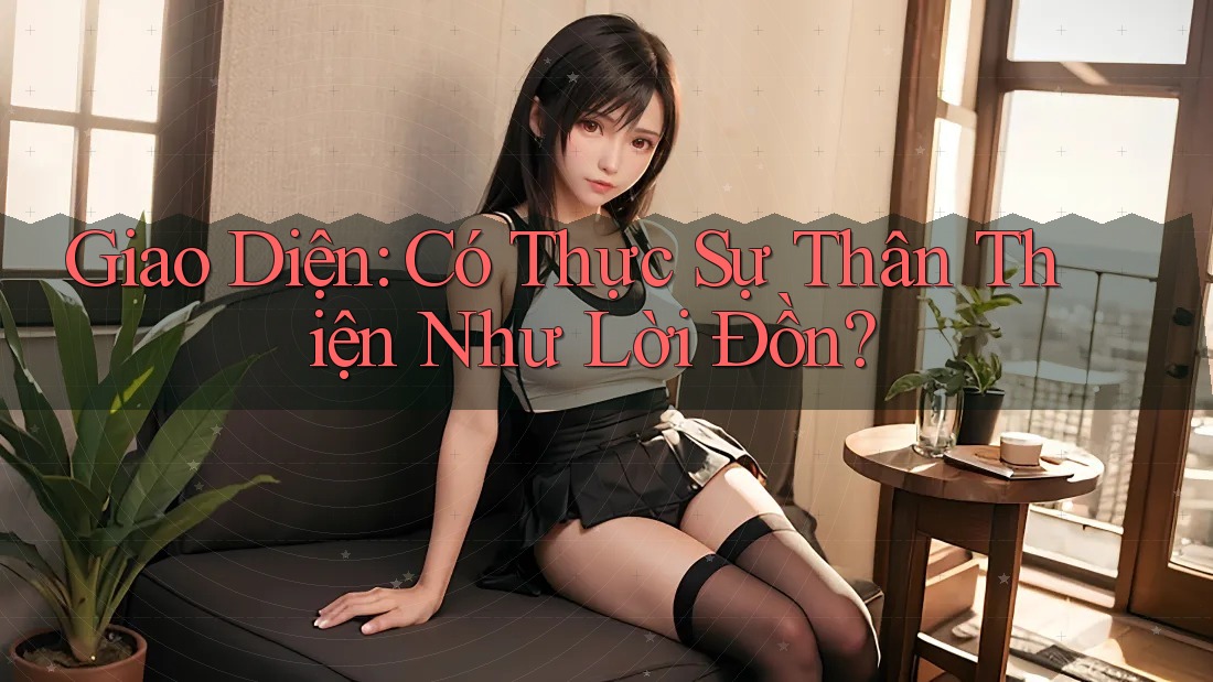 Giao Diện: Có Thực Sự Thân Thiện Như Lời Đồn? Giao Diện: Có Thực Sự Thân Thiện Như Lời Đồn?