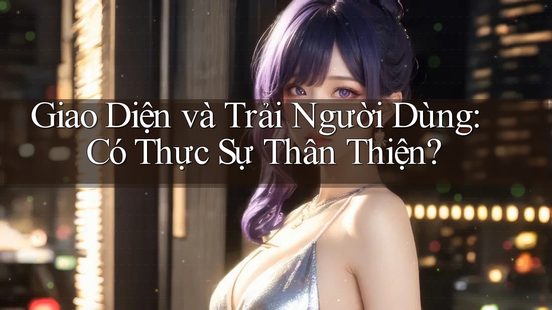 Giao Diện và Trải Người Dùng: Có Thực Sự Thân Thiện? Giao Diện và Trải Người Dùng: Có Thực Sự Thân Thiện?