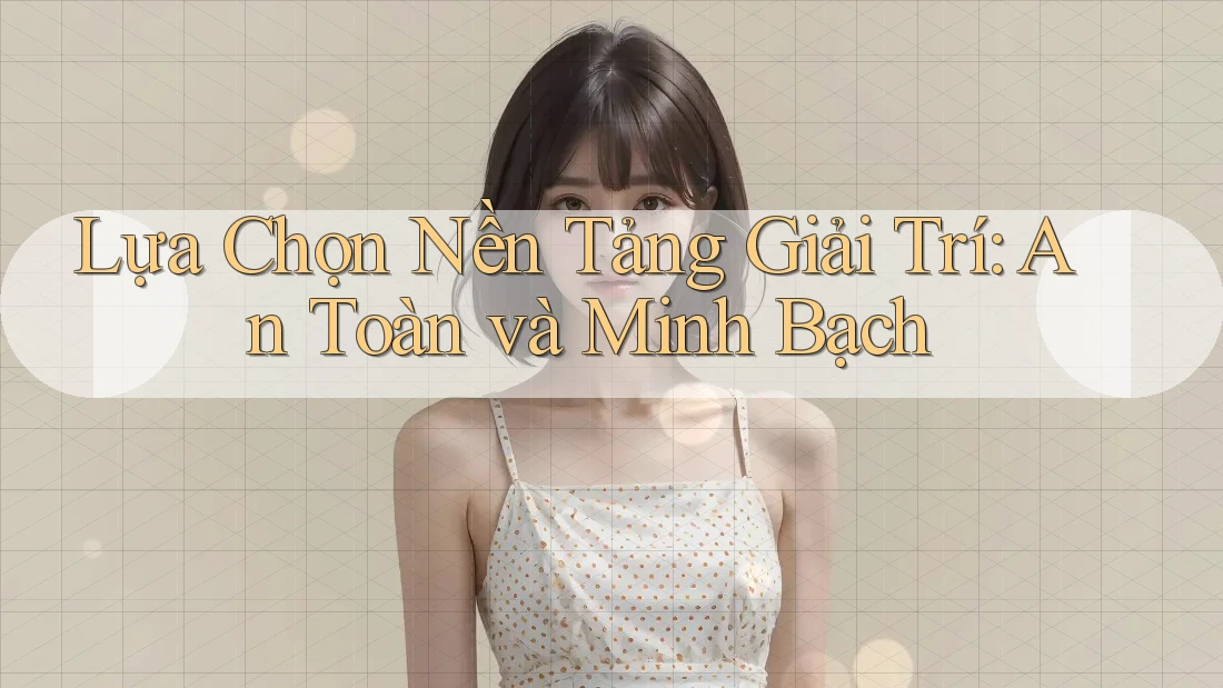 Lựa Chọn Nền Tảng Giải Trí: An Toàn và Minh Bạch Lựa Chọn Nền Tảng Giải Trí: An Toàn và Minh Bạch