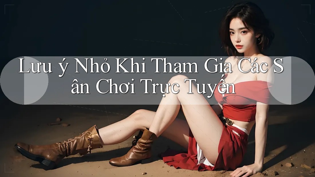 Lưu Ý Nhỏ Khi Tham Gia Các Sân Chơi Trực Tuyến
