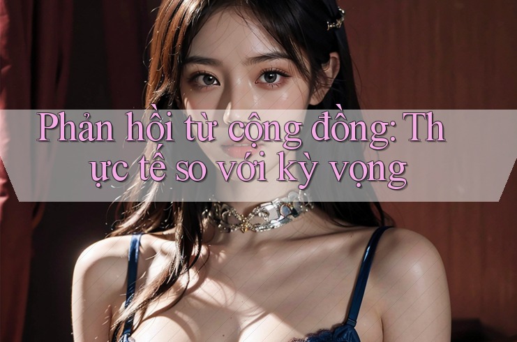 Phản hồi từ cộng đồng: Thực tế so với kỳ vọng