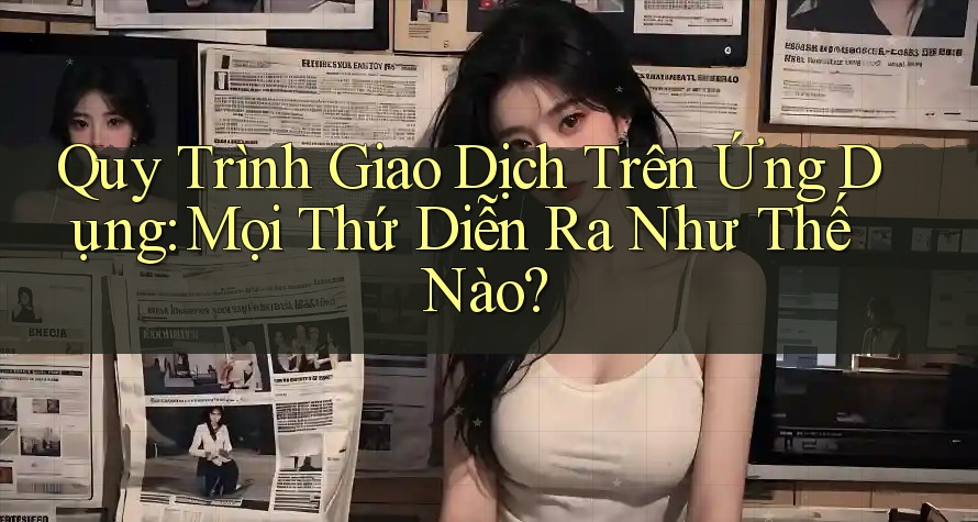 Quy Trình Giao Dịch Trên Ứng Dụng: Mọi Thứ Diễn Ra Như Thế Nào? Quy Trình Giao Dịch Trên Ứng Dụng: Mọi Thứ Diễn Ra Như Thế Nào?