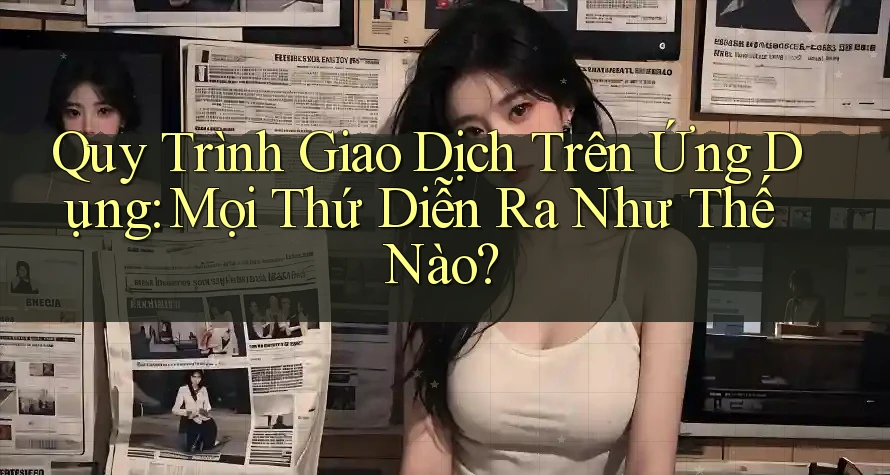 Quy Trình Giao Dịch Trên Ứng Dụng: Mọi Thứ Diễn Ra Như Thế Nào? Quy Trình Giao Dịch Trên Ứng Dụng: Mọi Thứ Diễn Ra Như Thế Nào?
