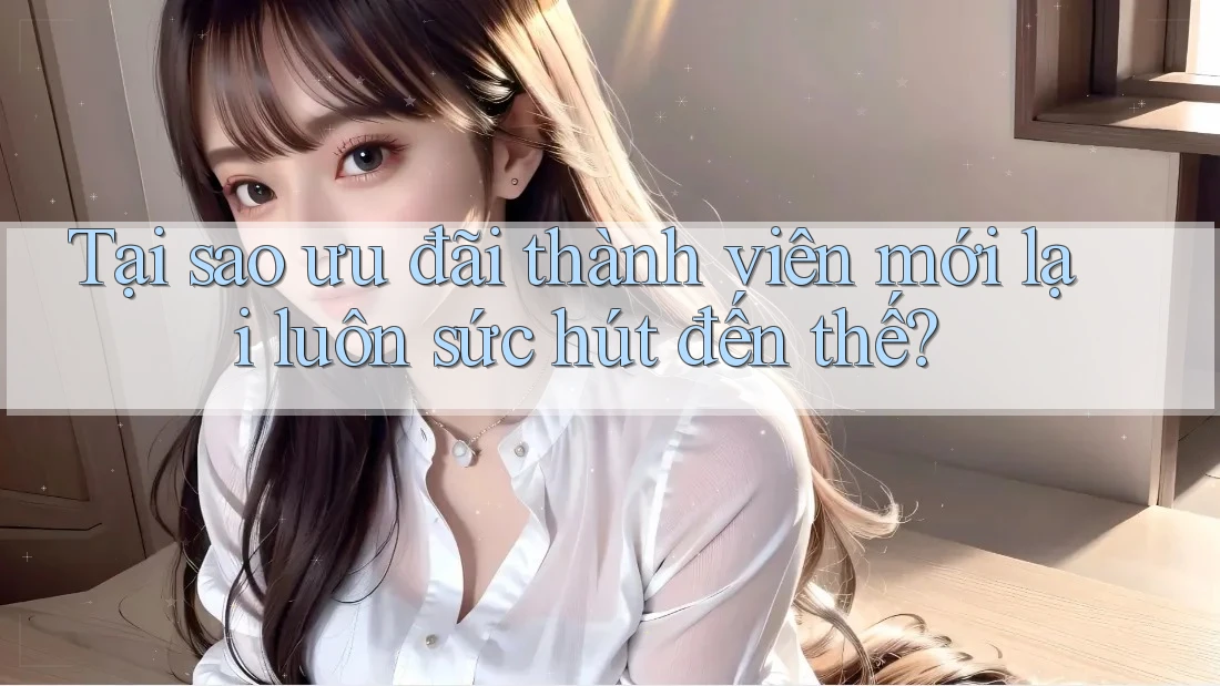 Tại sao ưu đãi thành viên mới lại luôn sức hút đến thế? Tại sao ưu đãi thành viên mới lại luôn sức hút đến thế?