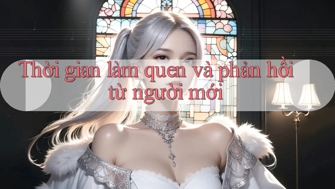 Thời gian làm quen và phản hồi từ người mới Thời gian làm quen và phản hồi từ người mới